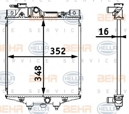 Radiator, racire motor