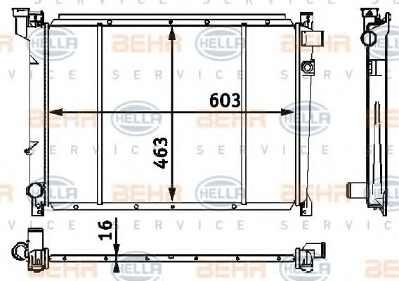 Radiator, racire motor