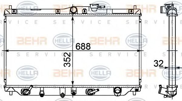 Radiator, racire motor