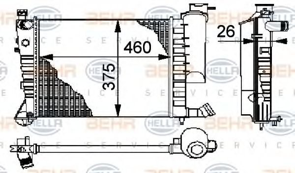 Radiator, racire motor