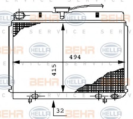 Radiator, racire motor