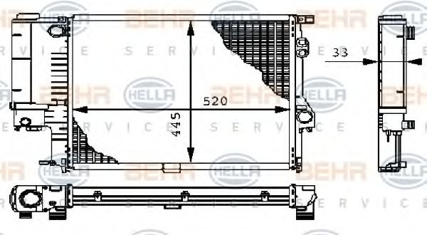 Radiator, racire motor