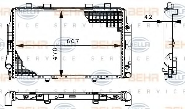 Radiator, racire motor