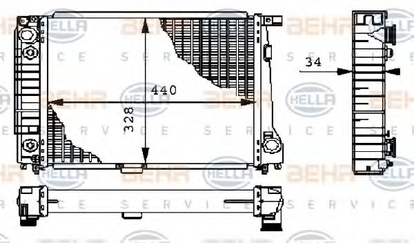 Radiator, racire motor