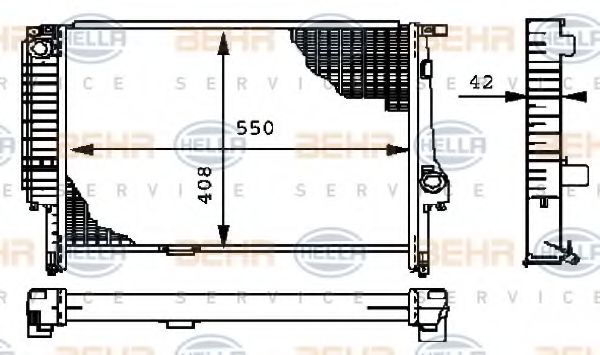 Radiator, racire motor