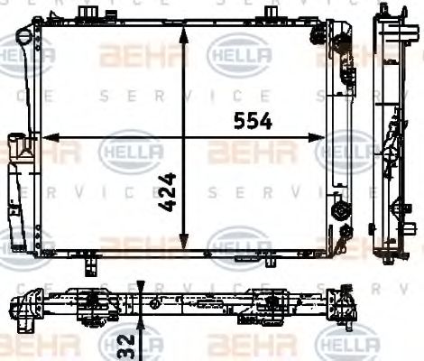 Radiator, racire motor