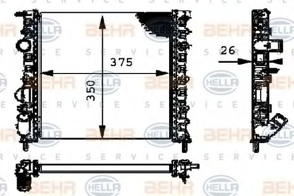 Radiator, racire motor