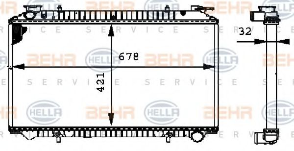 Radiator, racire motor