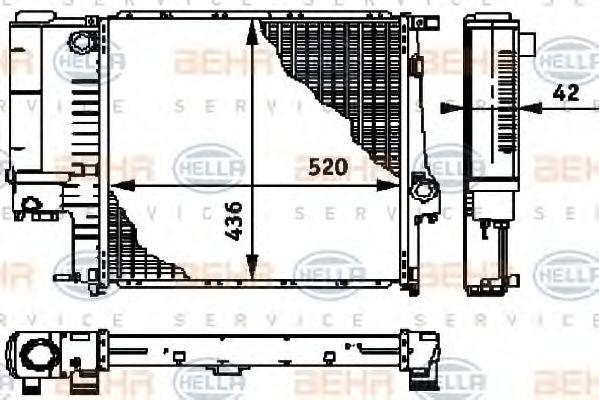 Radiator, racire motor