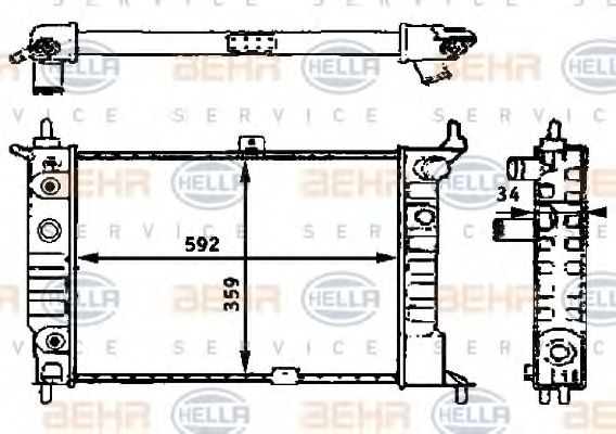 Radiator, racire motor