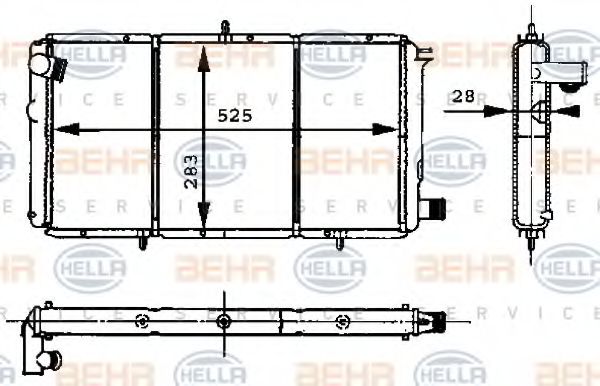 Radiator, racire motor
