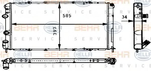 Radiator, racire motor