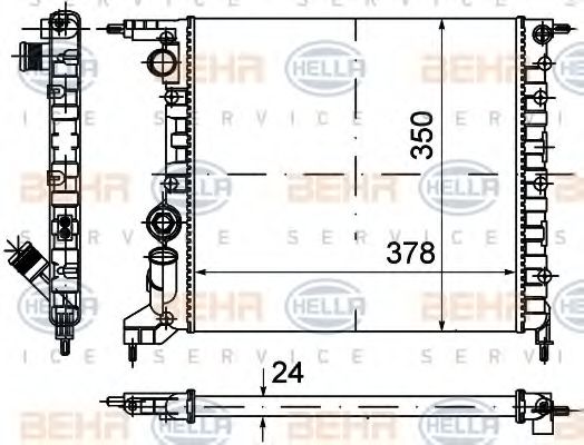 Radiator, racire motor