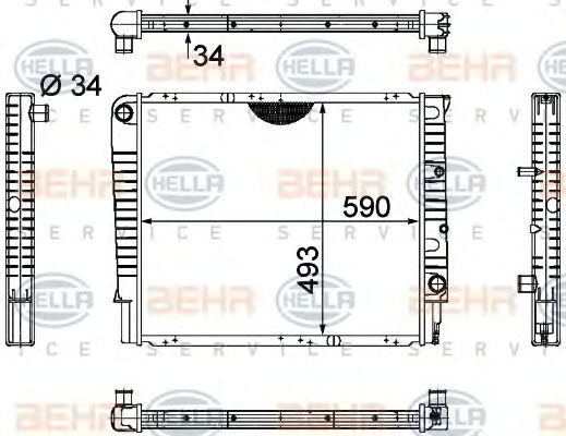 Radiator, racire motor