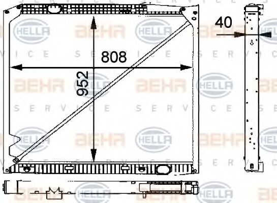 Radiator, racire motor