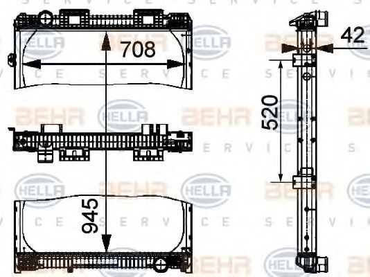 Radiator, racire motor