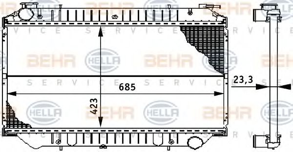 Radiator, racire motor