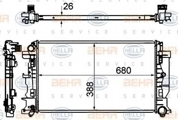 Radiator, racire motor