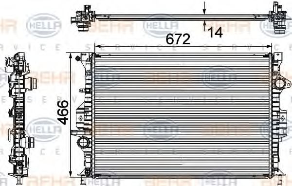 Radiator, racire motor