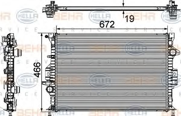 Radiator, racire motor
