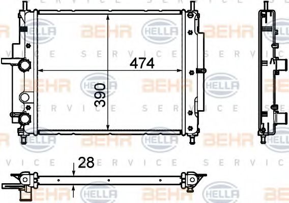 Radiator, racire motor