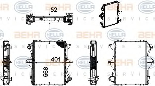Radiator, racire motor
