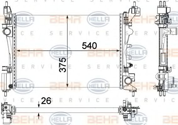 Radiator, racire motor