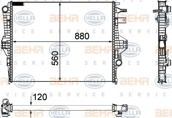 Radiator, racire motor