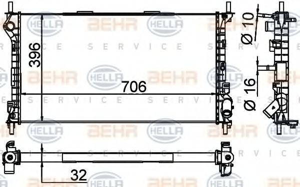 Radiator, racire motor