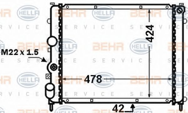 Radiator, racire motor