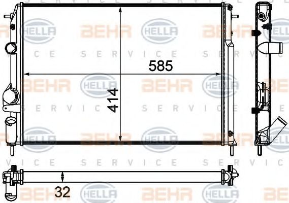 Radiator, racire motor