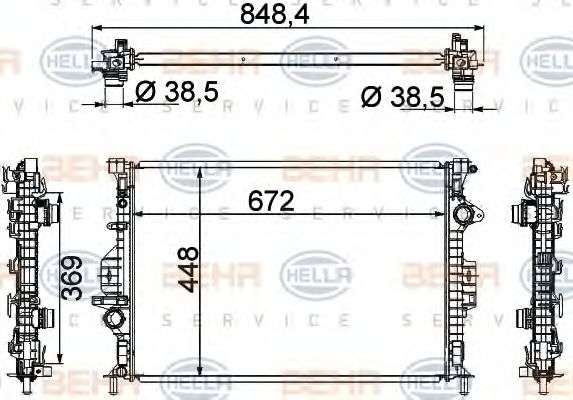 Radiator, racire motor