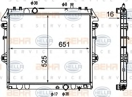 Radiator, racire motor