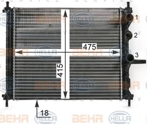 Radiator, racire motor