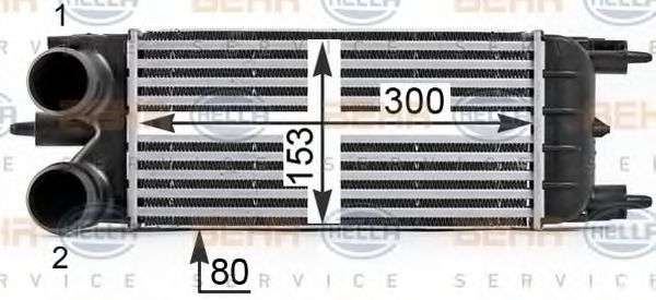 Intercooler, compresor