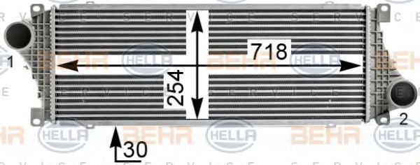 Intercooler, compresor