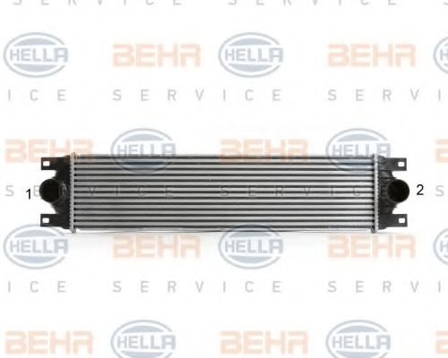 Intercooler, compresor