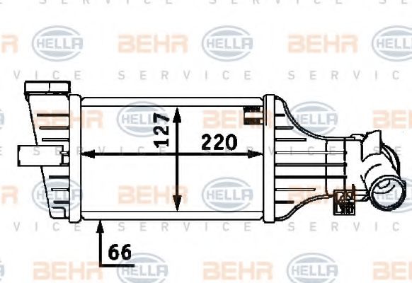 Intercooler, compresor