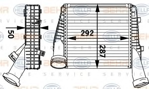 Intercooler, compresor