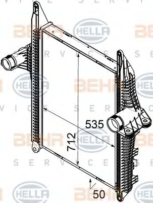 Intercooler, compresor