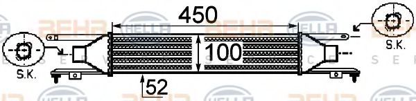 Intercooler, compresor