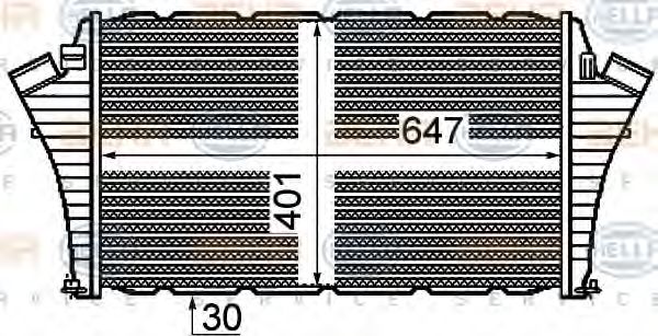Intercooler, compresor