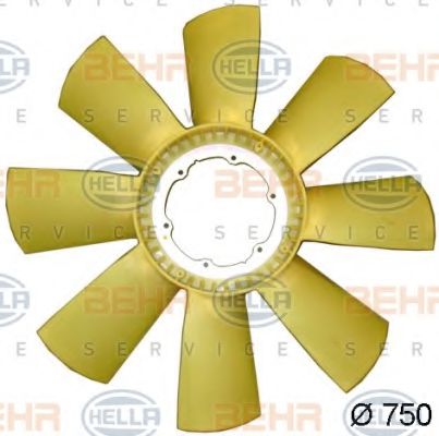 Paleta ventilator, racire motor
