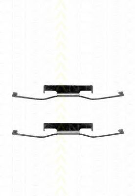 Set accesorii, placute frana