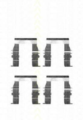 Set accesorii, placute frana
