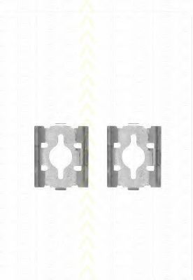 Set accesorii, placute frana
