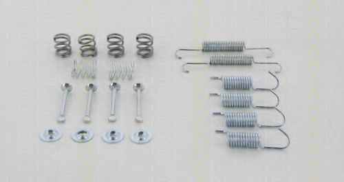 set accesorii, saboti frana parcare