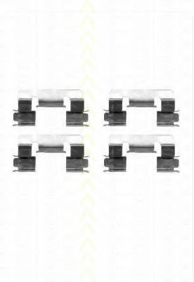 Set accesorii, placute frana