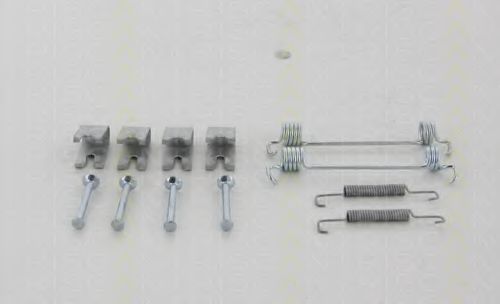 set accesorii, saboti frana parcare