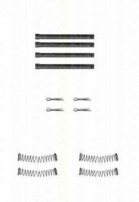 Set accesorii, placute frana
